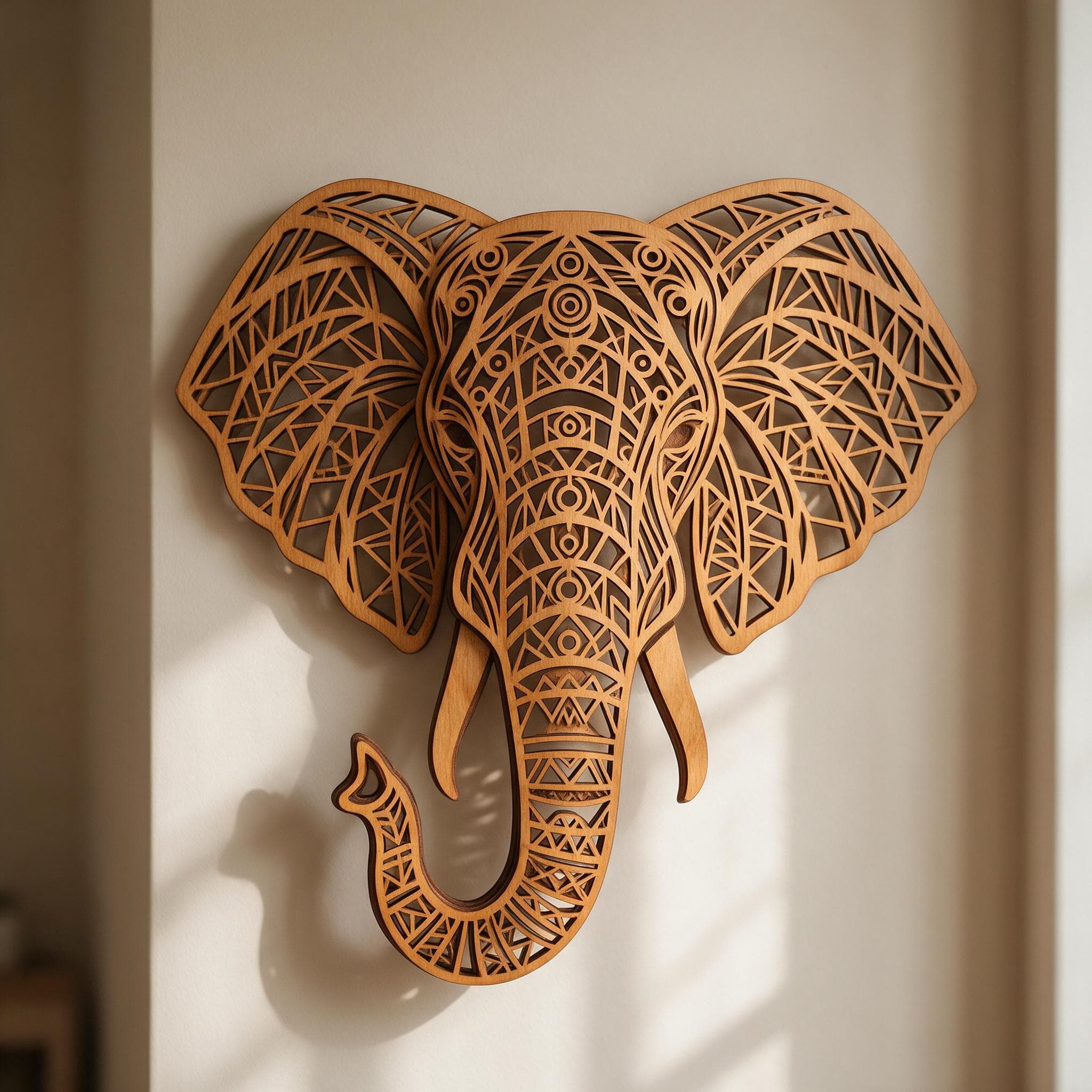 Laser-Cut Wooden Wall Art