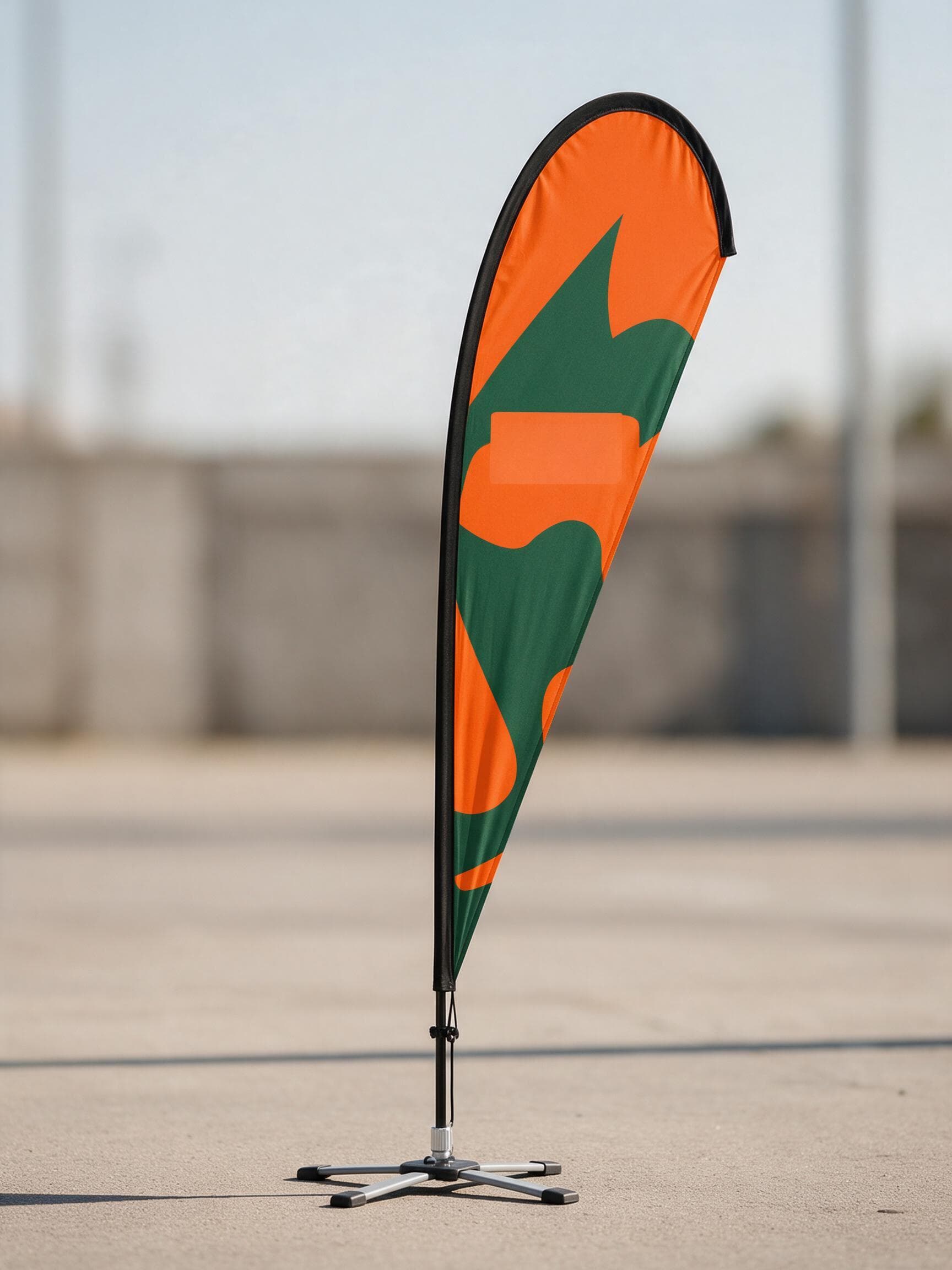 Teardrop Flag Banner